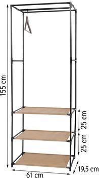 купить Складной шкаф для одежды Artmoon Loft, 699553 в Кишинёве 