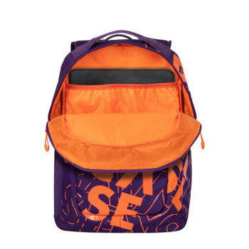 Backpack Rivacase 5430, for Laptop 15,6" & City bags, Violet/Orange 