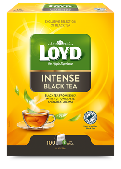 LOYD Black Intense, Ceai negru, 100 pac. 