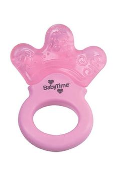 Зубное кольцо Baby time с жидкостью и ручкой, с 6 месяцев BT204 