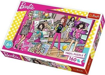 cumpără Trefl Puzzle Fashionable Barbie, 160 buc în Chișinău 