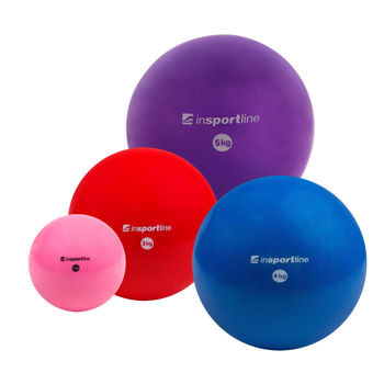 Мяч для йоги 1 кг, d=9 см inSPORTline Yoga Ball 3488 (8918) 