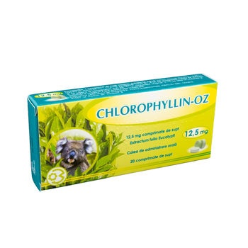 cumpără Chlorophyllin OZ 12.5mg comprimate de supt N10x2 OTC în Chișinău 