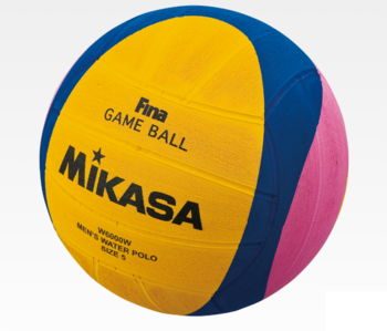 Мяч для водного поло №5 Mikasa FINA W6000W (8545) 