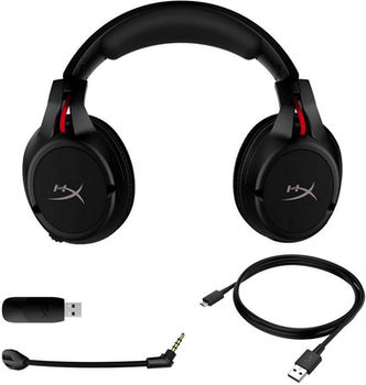 Wireless Gaming Headset HyperX Cloud II, 53mm driver, 60 Ohm, 15-20000hz, 7,1, 104db, 309g., 2.4Ghz 
