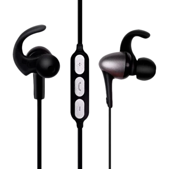 Marvo Earphone Bluetooth BE 335, Black 