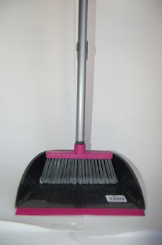 Dustpan cu perie maner lung SP027 245x200x900 