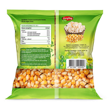 Semințe de porumb pentru floricele (Popcorn), 300g 