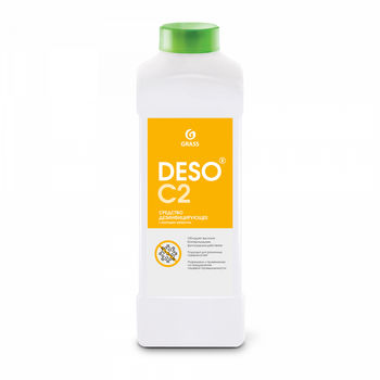 Deso C2 - Dezinfectant cu efect de detergent bazat pe compuși cuaternari de amoniu 1000 ml 