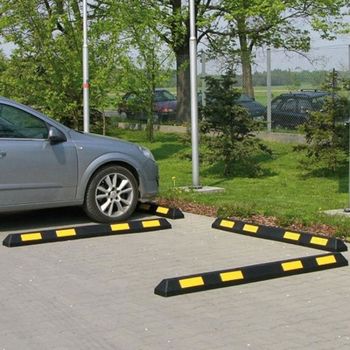 cumpără Opritor de protectie din cauciuc pentru parcari auto 1830 mm (4 bolturi in set) în Chișinău 