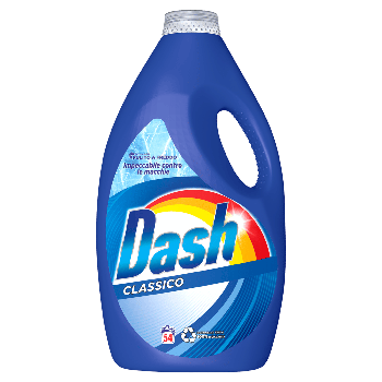 Dash Actilift Classico detergent de rufe lichid,  54 spălări 