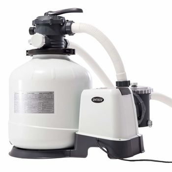 купить Intex песочный фильтр насос с хлоргенератором Кrystal Clear 12000 л/ч в Кишинёве 