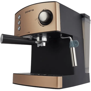 Espressor manual Polaris PCM1527E, 850W, Auriu 