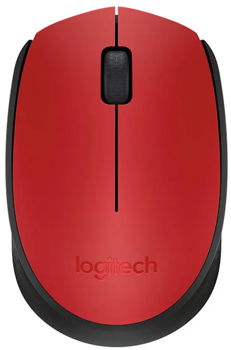 Mouse Wireless Logitech M171, Red 