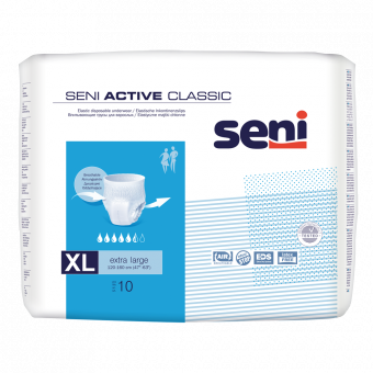 Трусы впитывающие Seni Active Classic Extra Large, 10 шт. 