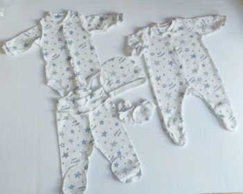 Комплект Pampy (0-1мес.) Grey Stars 