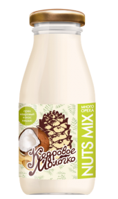КЕДРОВОЕ МОЛОЧКО NUTS MIX C КОКОСОМ И КЕШЬЮ 
