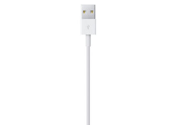 Original Apple Lightning to USB Cable (1 m), Model A1480, White. 