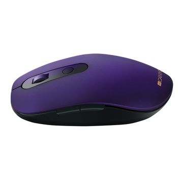 Wireless Mouse Canyon MW-9, Silent, Optical, 800-1500dpi, 6 buttons, 2.4 GHz/BT, 1xAA, Violet 