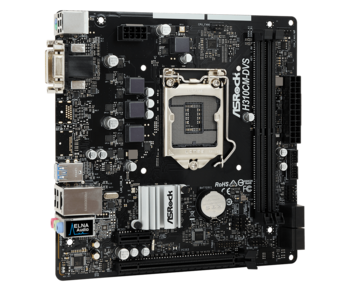 купить "MB ASRock H310CM-DVS mATX //  CPU Supports 9th and 8th Gen Intel® Core™ Processors" в Кишинёве 