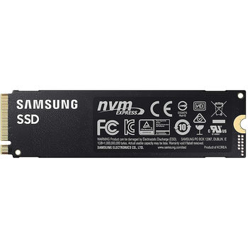 1TB SSD PCIe 4.0 x4 NVMe 1.3c M.2 Type 2280 Samsung 980 PRO MZ-V8P1T0BW, Read 7000MB/s, Write 6800MB/s (solid state drive intern SSD/внутрений высокоскоростной накопитель SSD)