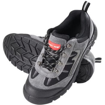 Încălțăminte de lucru Lahti Pro 7506611 Bocani de lucru, cu protectie, piele, negri, LS1 SRC, 43