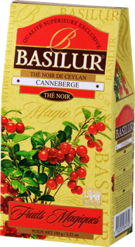 Черный чай Basilur Magic Fruits,  Cranberry, 100 г 