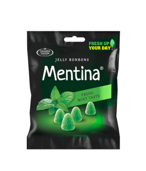 Bomboane jelle Mentina Mint 80g 