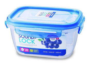 Емкость пищевая Soundlock 0.85l, 17X12cm 