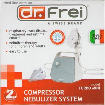 Nebulizator cu compresor Dr.Frei Turbo Mini 