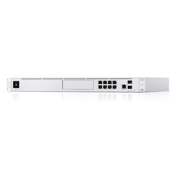 Ubiquiti UniFi Dream Machine Pro, Enterprise Security Gateway and Network Appliance with 10G SFP+,  Built-in Switch 8 Gigabit RJ45 ports, Dual WAN Ports, 10G SFP+, 3.5" HDD Bay for NVR, Quad-Core 1.7GHz, 4GB RAM, 16GB Flash, IDS/IPS Throughput 3.5 Gbps