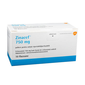 cumpără Zinacef 750mg pulb.sol.inj. N10 în Chișinău 