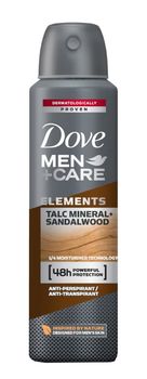 Antiperspirant Dove Men Talc Mineral&Sandal Wood, 150 ml 