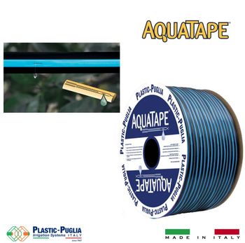 cumpără Banda pentru irigatii prin picurare D. 16 mm, 6 mil, 10 cm, 0.8 bar, 0.9 LPH Aquatape  PLASTIC-PUGLIA în Chișinău 