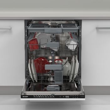 Dish Washer/bin Sharp QWNI54I44DXEU 