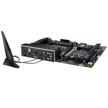 Placa de baza ASUS TUF GAMING B760-PLUS WIFI Intel B760, LGA1700, Dual DDR5 7200+MHz, PCIe 5.0 x16, Display Port/HDMI, USB3.2, USB Type-C, SATA RAID, 3 x M.2 slots PCIe 4.0 x4, SB 8-Ch., 2.5Gb Ethernet, Wi-Fi 6 802.11ax, Aura Sync RGB Lighting