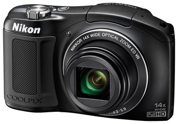 Aparat foto digital Nikon COOLPIX L620 Black 