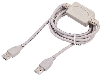 Gembird UANC22V USB 2.0 Network link cable, 1.8m (cablu USB/кабель USB)