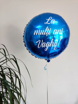 Balon din folie + text personalizat 