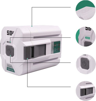 Аккумуляторный триммер ZMDG5122P 58V Lithium-ion 