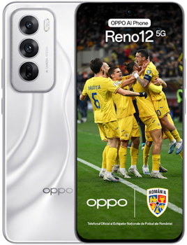 OPPO Reno 12 5G 12/256GB, Astro Silver + OPPO TWS Headphones Enco Buds2 Moonlight 