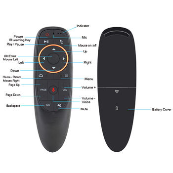 купить G10S Голосовой Air Mouse + гироскоп + IR обучение в Кишинёве 