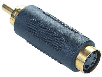 Gembird CCV-521 S-Video->cinch adaptor (S-Video jack to RCA plug) (cablu S-Video/кабель S-Video)