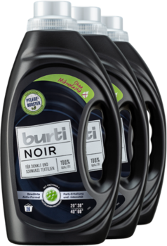 BURTI Noir - Detergent lichid pentru haine negre 2.86L 