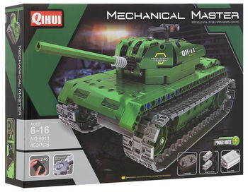 8011, XTech Bricks: 2in1, 2Tanks, R/C 4CH, 453 pcs 