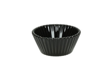 Forma pentru copt cupcakeTognana Mignon D6.7X3cm, negru 