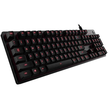 Клавиатура Logitech G413 Carbon Backlit Mechanical Gaming Keyboard, Backlighting RED LED, USB, gamer, 920-008309 (tastatura/клавиатура)