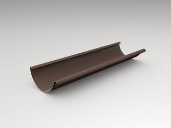 купить Желоб L=2000 mm (125 mm) RAL-8017 в Кишинёве 