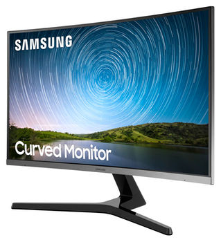 26.9" SAMSUNG C27R500FHI, Gray, Curved-VA, 1920x1080, 60Hz, 4ms, 250cd, LED MegaDCR, D-Sub+HDMI 