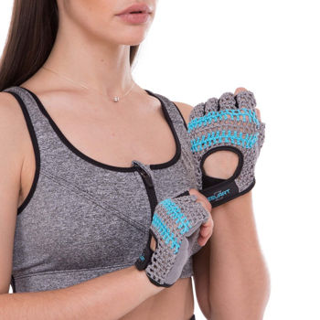 Перчатки для фитнеса женские S SB-161952 (8276) 